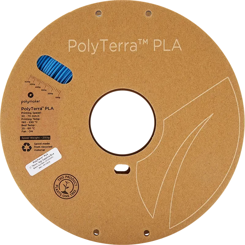 Polymaker PolyTerra Saffier Blauw